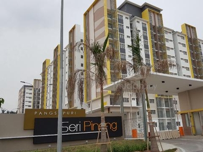 【100%LOAN 】Seri Pinang Apartment Setia Alam✅2Parks✅CashBack✅Booking1k
