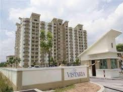 【 100%LOAN 】Vistaria Apartment 810sf Puchong Perdana BELOW MARKET