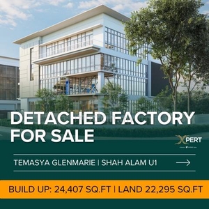 22295sf Detached Factory Glenmarie Sek U1 Shah Alam