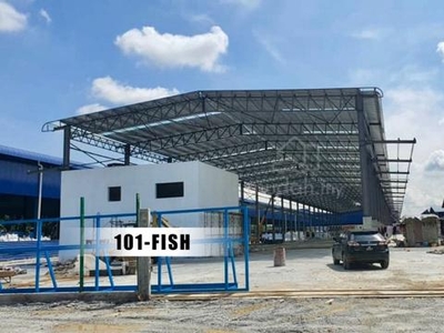 2.5 Arce Open Shed Factory/Warehouse@ Telok Panglima Garang!!