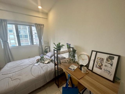3 Min walk to MRT - Fully Furnished Non-Sharing Studio Unit With bath