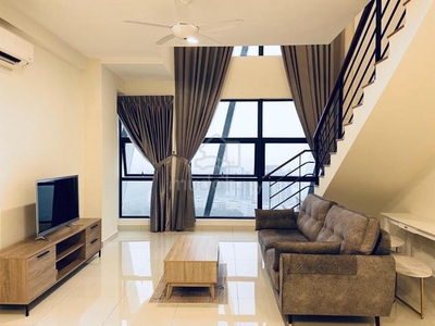 Arte Mont Kiara Duplex Service Residence facing West Fully Furnished