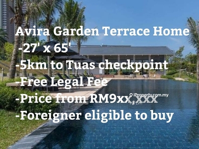 Avira Garden Terrace For Sale, Free Legal Fee