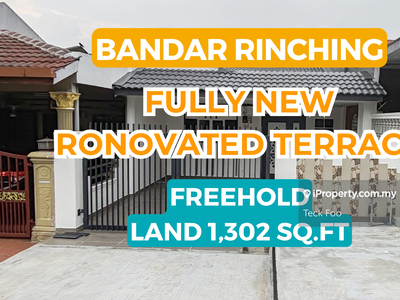 Bandar Rinching Super Affordable Fully Renovated Terrace For Sale