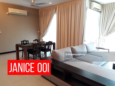 Baystar Full Furnished & Renovated 2 Carparks At Queensbay For Rent