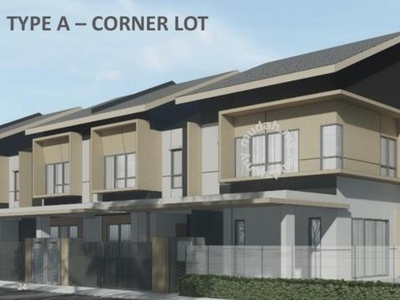 Beautiful Double Storey Super Link at Shah Alam. Corner Lot Available!