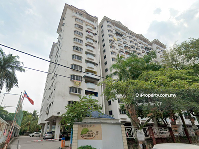 Below Market Rm 40 K Freehold Seri Gembira Apartment @ Jalan Kucing KL