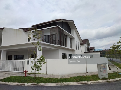 Brand new corner superlink house in Sendayan - gated & guarded