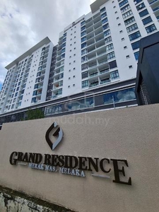 Bukit baru Grand Residence Condominium Fully furnished For rent