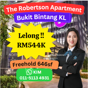 Cheap Rm256k The Robertson Apartment Bukit Bintang