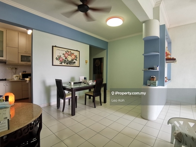 Fully Furnished, Renovated with Kitchen Cabinet, Plaster Ceiling 1 Cp