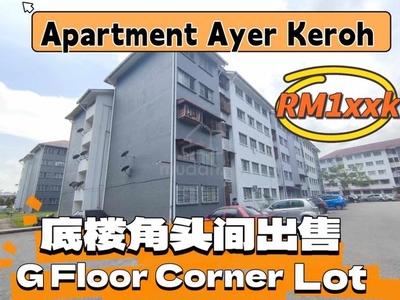 G Floor Apartment Taman Tasik Utama Ayer Keroh Near Mitc