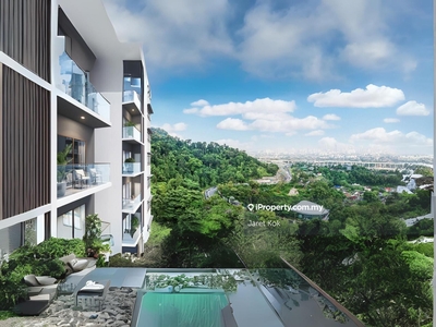 Hillside Residence with KL 4 Tallest Sky Scrappers View