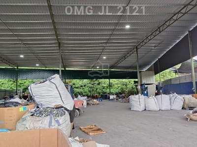 Kampung Jawa Klang Warehouse Factory Kilang 100 amps 10k sqft for rent