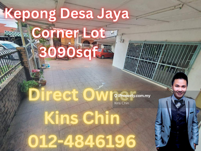 Kepong Desa Jaya Taman Kepong Double Storey Corner House For Sale