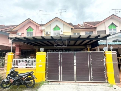Kulai Bandar Putra Double Storey Terrace Partial Furnished Good Cond