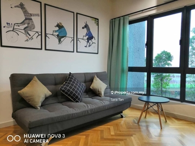 Limited unit fully furnished 1br at shah alam city centre