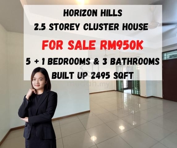 Market Cheapest 2.5 Storey Cluster House @ Horizon Hills