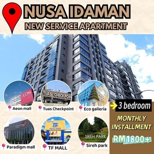 Near second link/NusaJaya/New Apartment/Bukit Indah