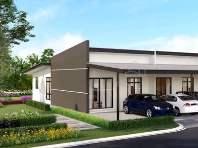 New 1-Storey Terrace House Taman Jelita Beringgis Must Buy Landed Home