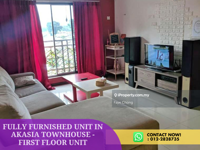 Nice Fully Furnished Unit In Akasia Townhouse - First Floor Unit