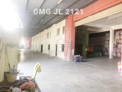 Pandamaran Port Klang 1.5 storey Semi D Factory Warehouse 200amp