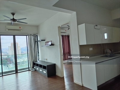 Part furnish 554sf 2r2b1carpark,with bigger master room, now