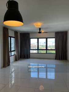 Partially furnished 3 bedrooms unit for rent