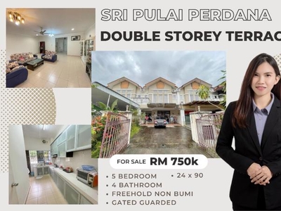 PERDANA PARK HOMES @ Sri Pulai Perdana / Double storey terrace / G&G