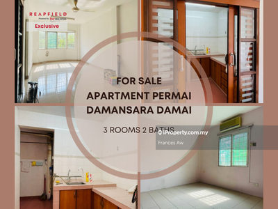 Permai Apartment Damansara Damai partial furnished good condition