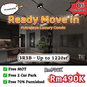 Ready Move In【Cash Back】Free 80% Furnished , Next To Shopping Mall