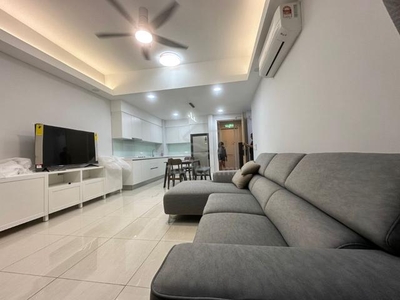 Sentral Suites KL Sentral Fully Furnish High Floor 3 Rooms Pretty ID