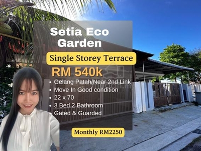 Setia Eco Garden / gated and guarded/ Good Condition / Renovated
