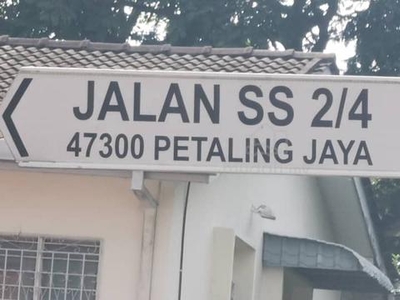 SS2 PJ Double Storey House Petaling Jaya Selangor