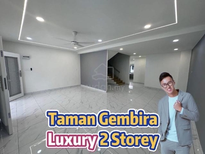 Taman Gembira Jalan Riang Renovated 2 storey face EAST Johor Bahru JB