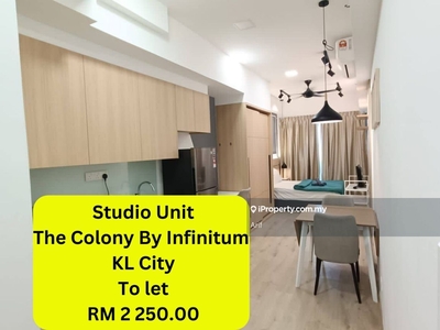 The Colony By Infinitum Kl City Fully Furnished Studio Unit