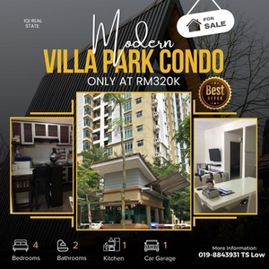 【Villa below MV 】 Villa Park Condo, Bukit Serdang, Seri Kembangan