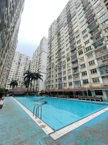 Villa krystal apt selesa jaya 100% loan cash back new paint pool view‼️