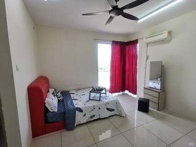 [Aircond Female Unit] Non Sharing Setapak PV20 Master room with Private Bathroom & Balcony