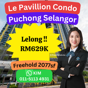 Cheap Rm229k Le Pavillion Apartment @Puchong