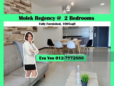 Fully Furnished/2 Bedrooms