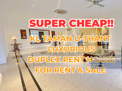 Grand & Luxurious KL Taman U-Thant Duplex Pent House For Rent