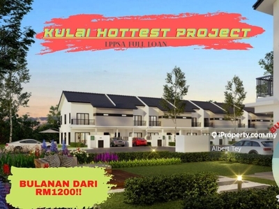 Kulai Double Story Terrace house for Sale