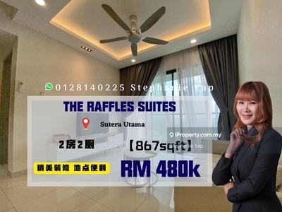 Raffle Suite Apartment, Sutera, Perling area, Nice reno, High floor