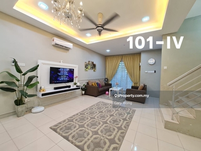 Taman Sentosa Double Storey End Lot Fully Renovated Extended Freehold