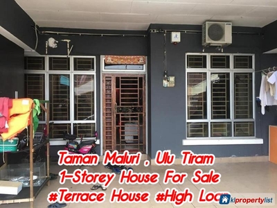 3 bedroom 1-sty Terrace/Link House for sale in Ulu Tiram