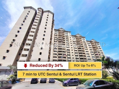 Condo For Auction at Sentul Utama Condominium
