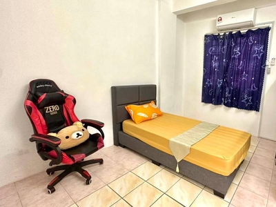 Fully Furnished ROOM for rent, include wifi- Evergreen Park @ Sungai Long