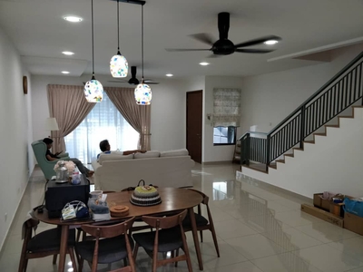 Look New Double Storey House, Ceria Residence, Cyberjaya For Sale