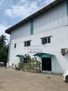 Telok Gong, Port Klang Factory Warehouse with 2 Storey Office for Rent